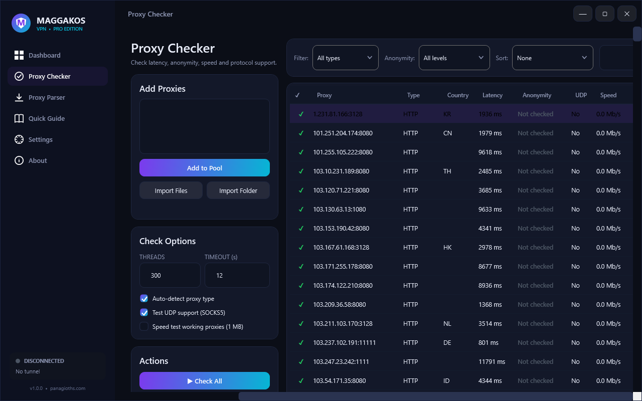 Proxy Checker